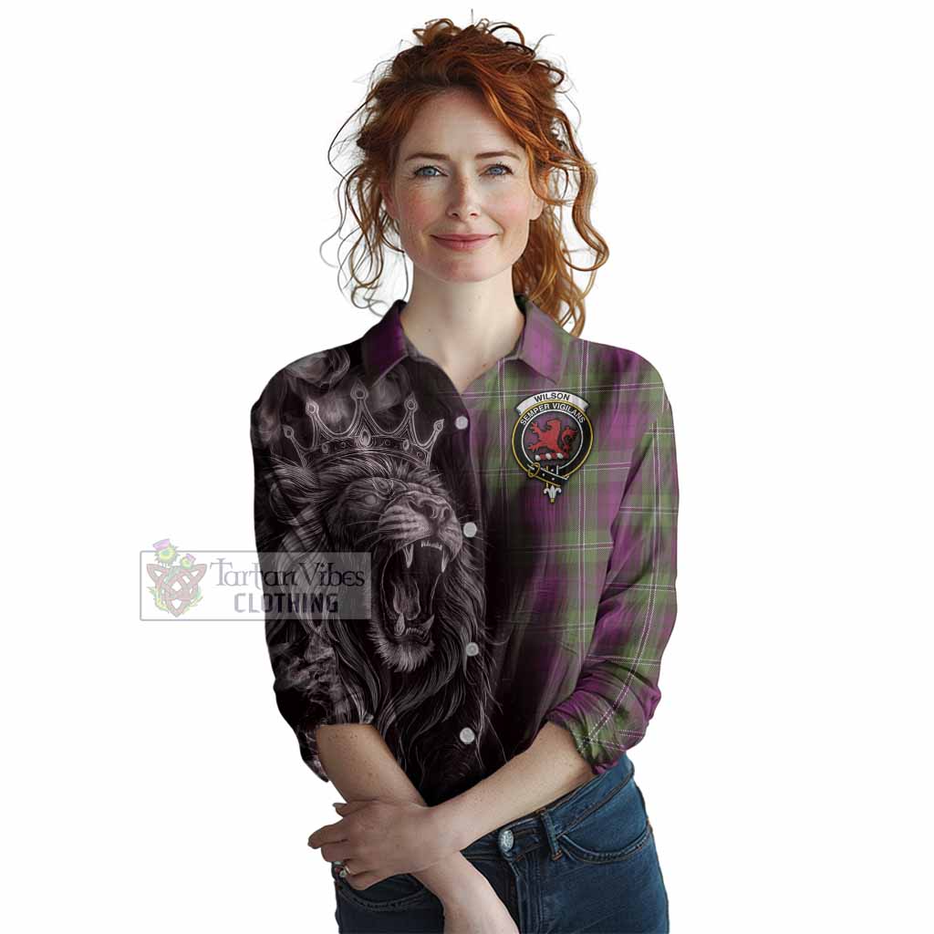 Wilson Tartan Women Casual Shirt Roaring Lion Heritage