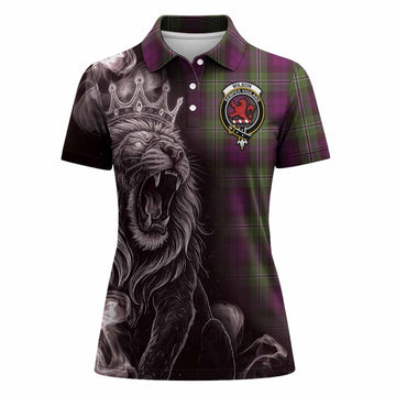 Wilson Tartan Women Polo Shirt Roaring Lion Heritage