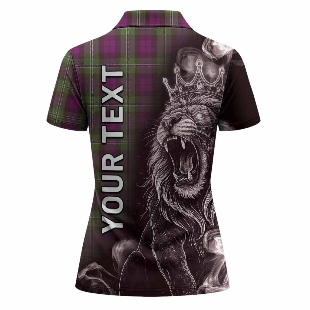 Wilson Tartan Women Polo Shirt Roaring Lion Heritage