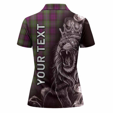 Wilson Tartan Women Polo Shirt Roaring Lion Heritage