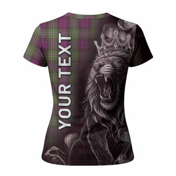 Wilson Tartan Women T shirt Roaring Lion Heritage