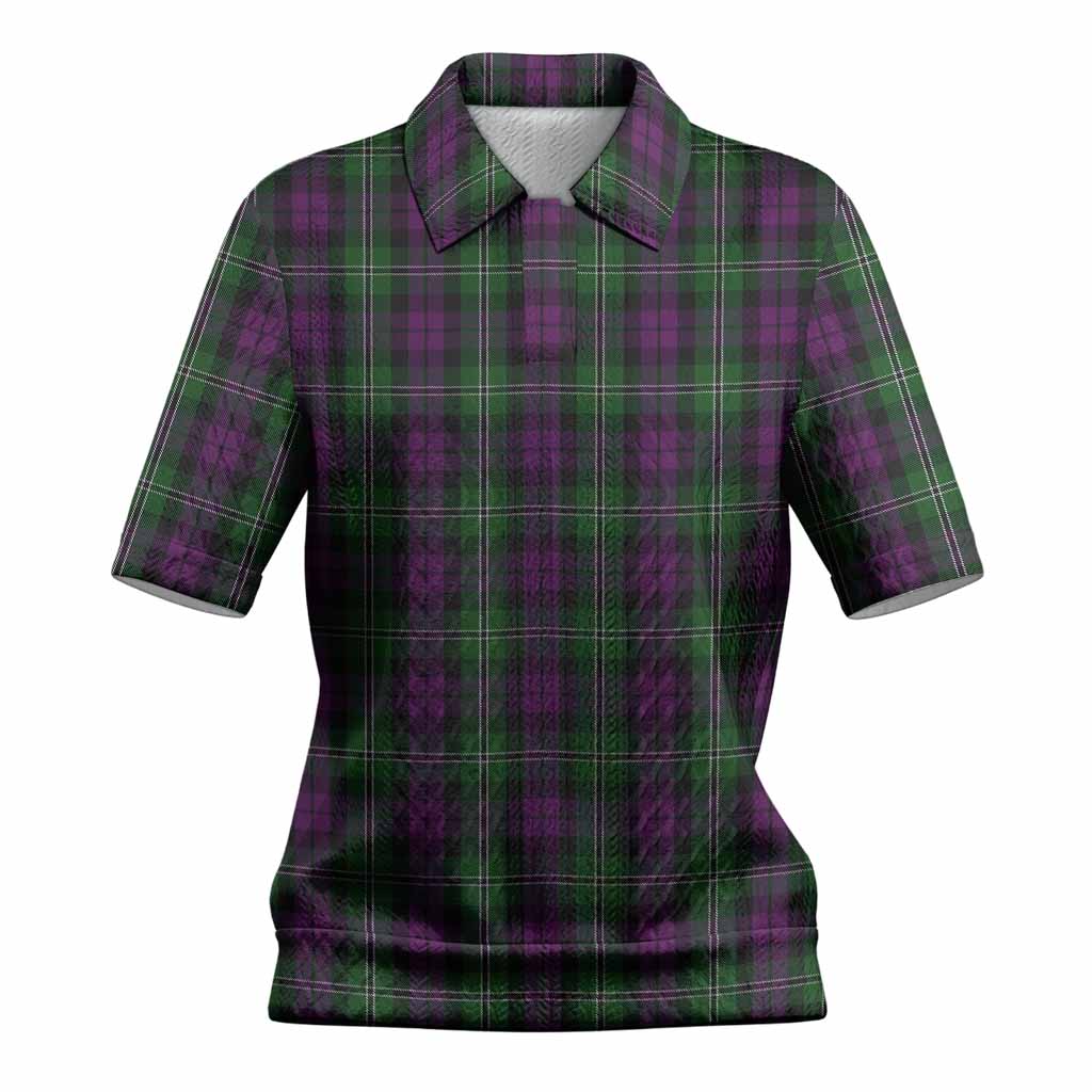Wilson Tartan Women’s Polo Sweater Top