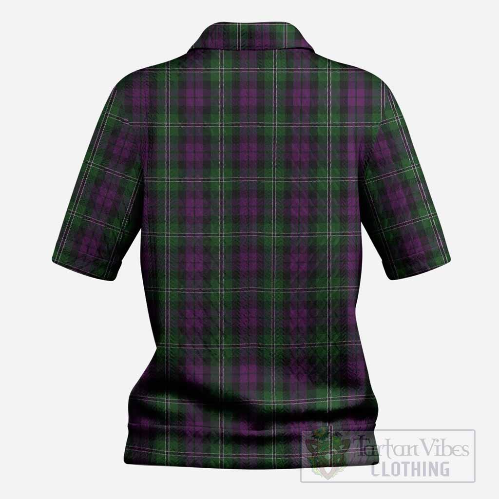Wilson Tartan Women’s Polo Sweater Top