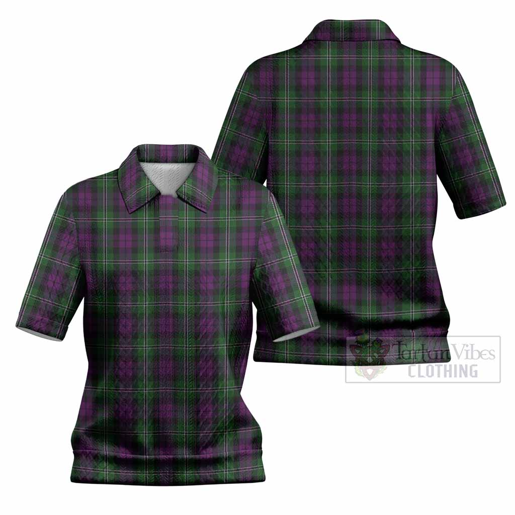 Wilson Tartan Women’s Polo Sweater Top