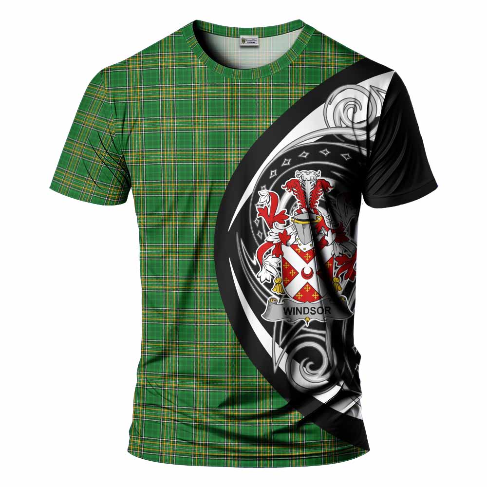 Windsor Irish Clan T-Shirt Celtic Circle Style Kid's Shirt - Tartan Vibes Clothing