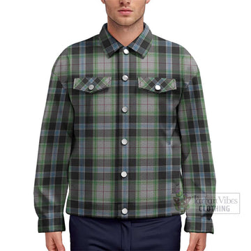 Wiseman Tartan Unisex Lapel Cotton Jacket