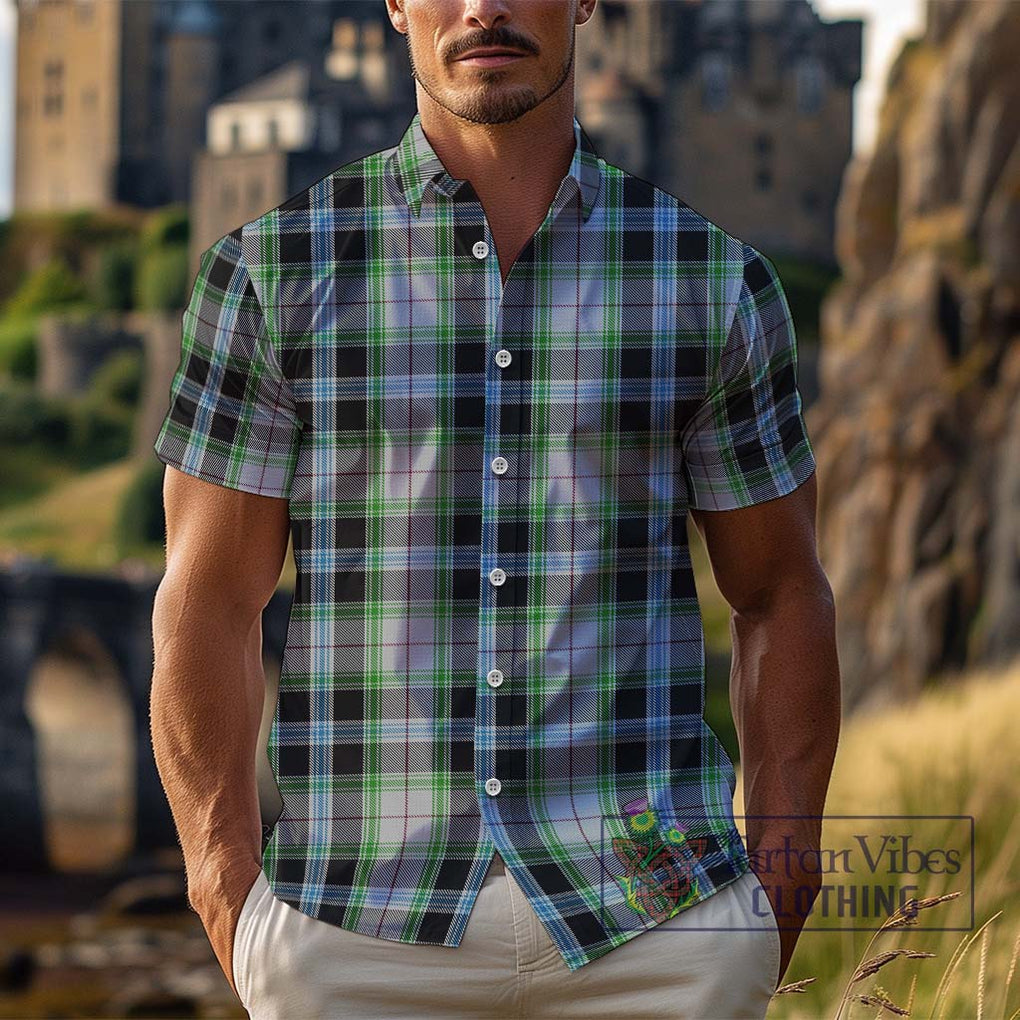 Wiseman Tartan Cotton Hawaiian Shirt Kid - Tartan Vibes Clothing