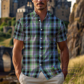 Wiseman Tartan Cotton Hawaiian Shirt Kid - Tartan Vibes Clothing