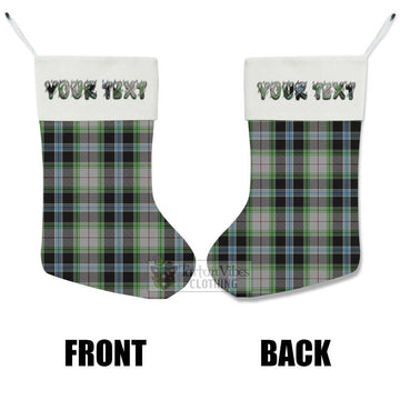 Wiseman Tartan Christmas Stocking with Personalized Text - Tartan Vibes Clothing