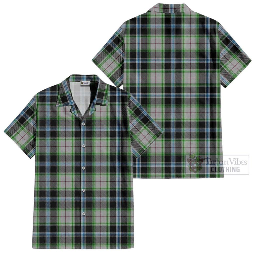 Wiseman Tartan Cotton Hawaiian Shirt - Tartan Vibes Clothing