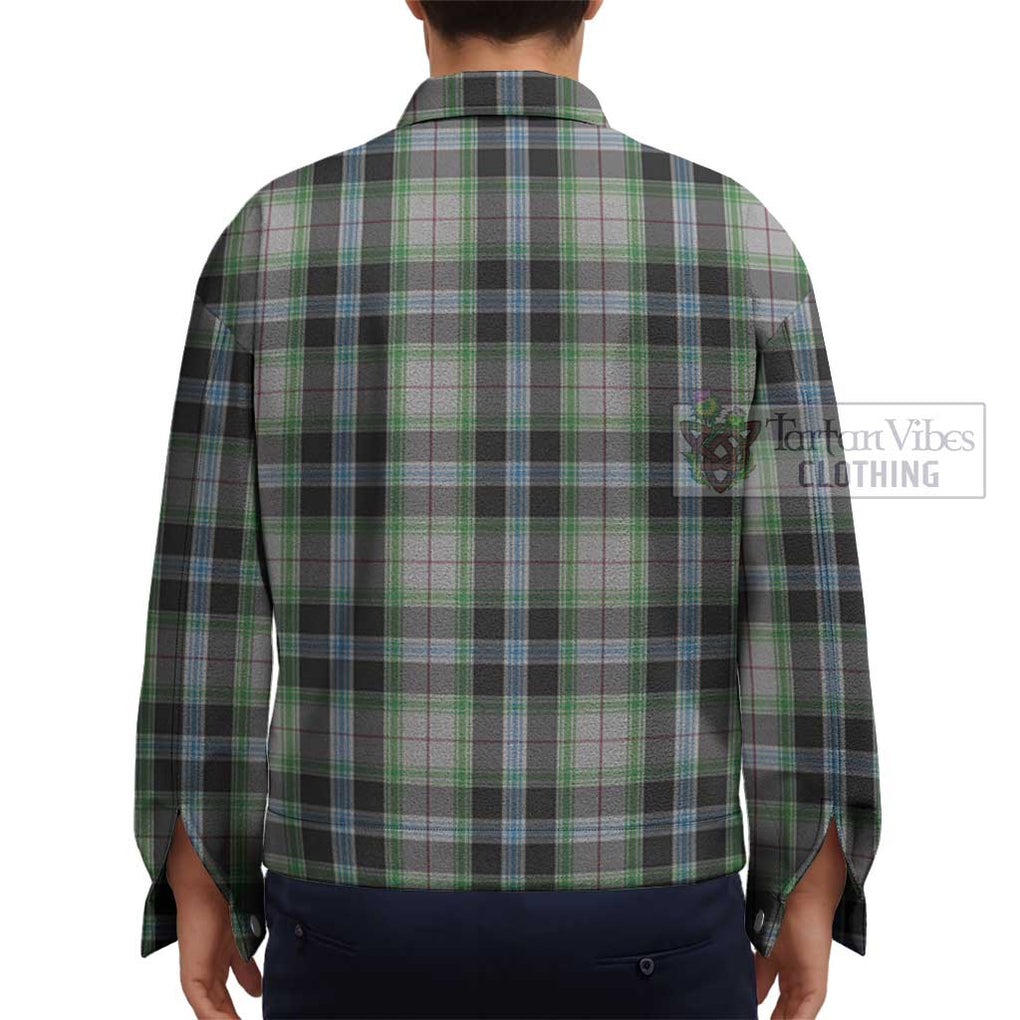 Wiseman Tartan Unisex Lapel Cotton Jacket - Tartan Vibes Clothing