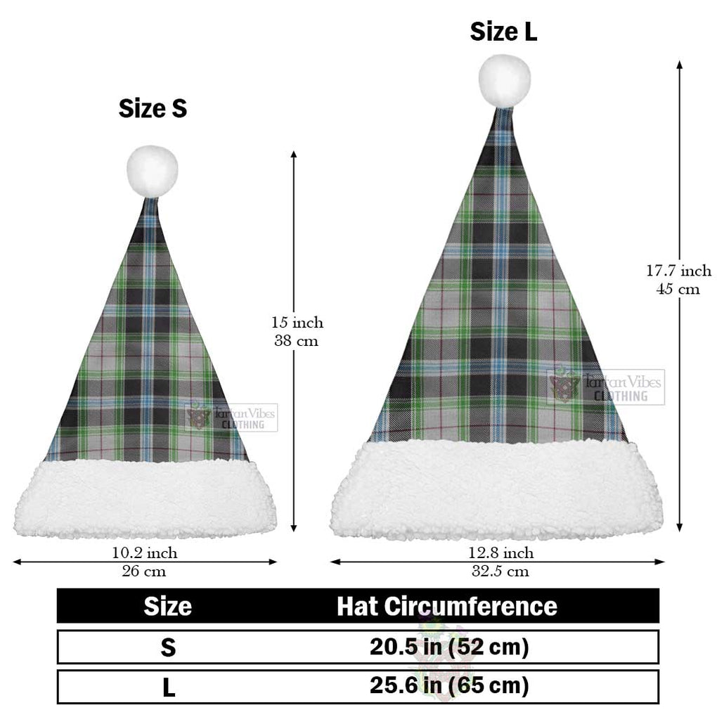 Wiseman Tartan Christmas Santa Hats Christmas Hat L 25.6in (65cm) - Tartan Vibes Clothing