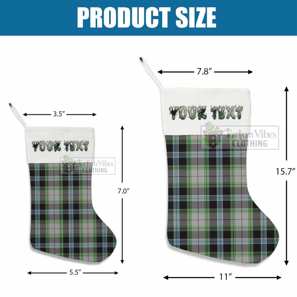 Wiseman Tartan Christmas Stocking with Personalized Text - Tartan Vibes Clothing