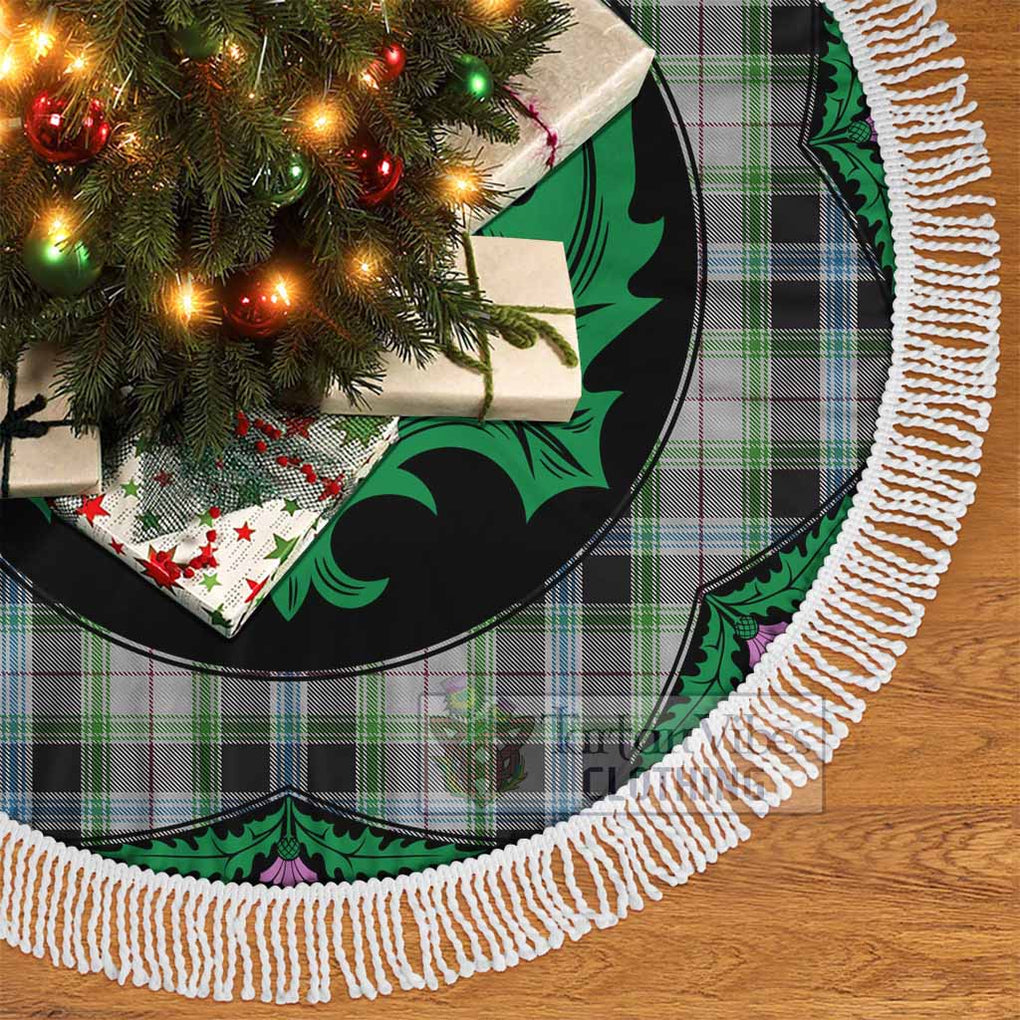 Wiseman Tartan Christmas Tree Skirt Scottish Thistle Style - Tartan Vibes Clothing