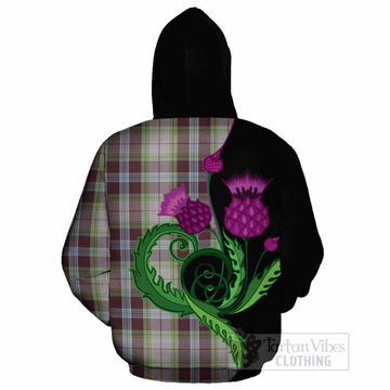 Wiseman Tartan Cotton Hoodie Traditional Scottish Thistle