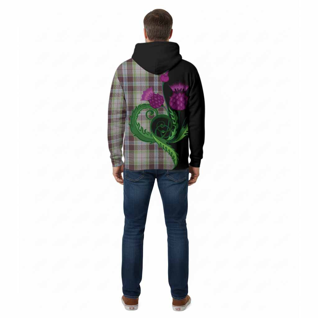 Wiseman Tartan Cotton Hoodie Traditional Scottish Thistle