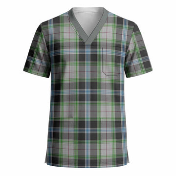Wiseman Tartan Scrub Top - Tartan Vibes Clothing