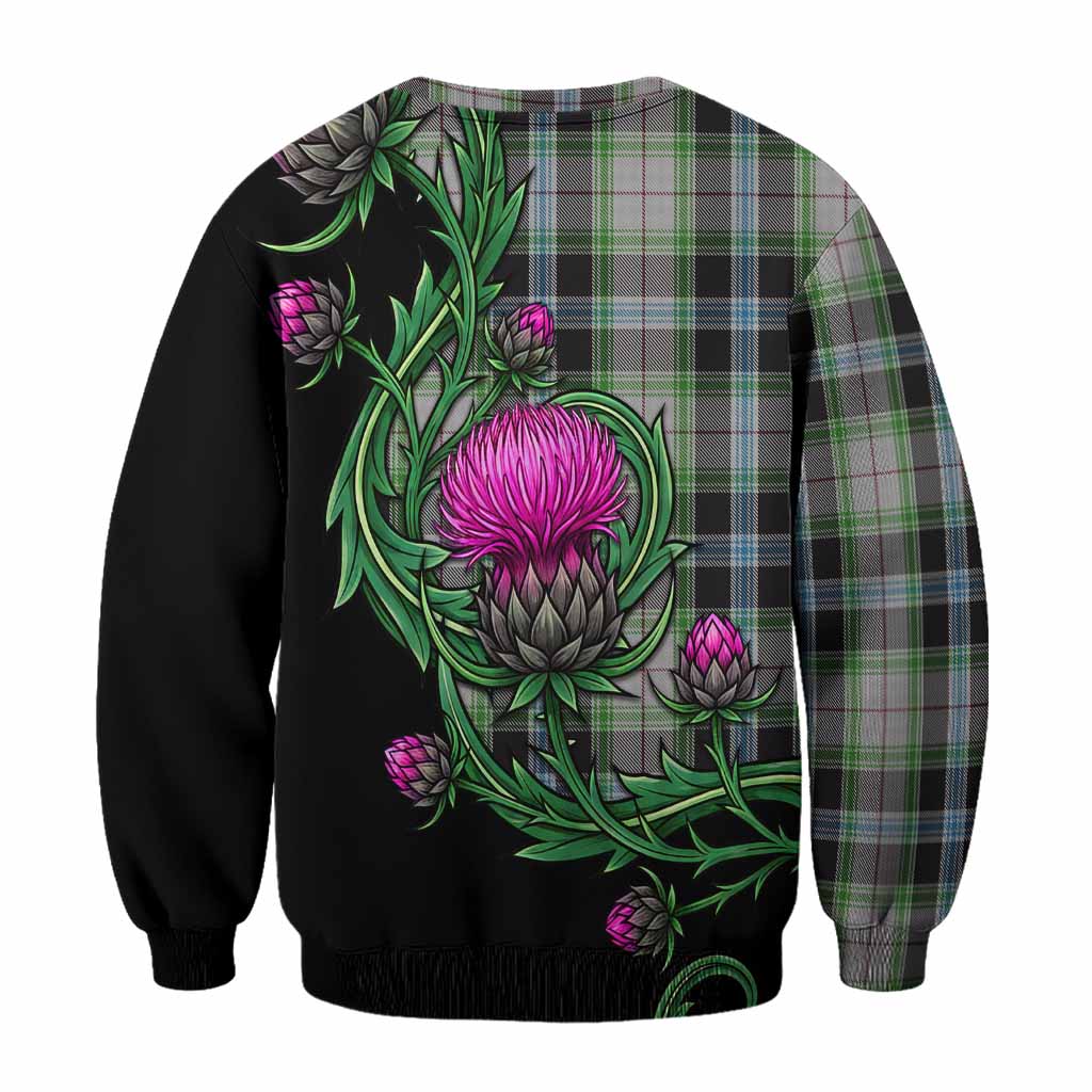Wiseman Tartan Sweatshirt Resilient Scottish Thistle - Tartan Vibes Clothing