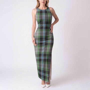 Wiseman Tartan Tank Maxi Dress