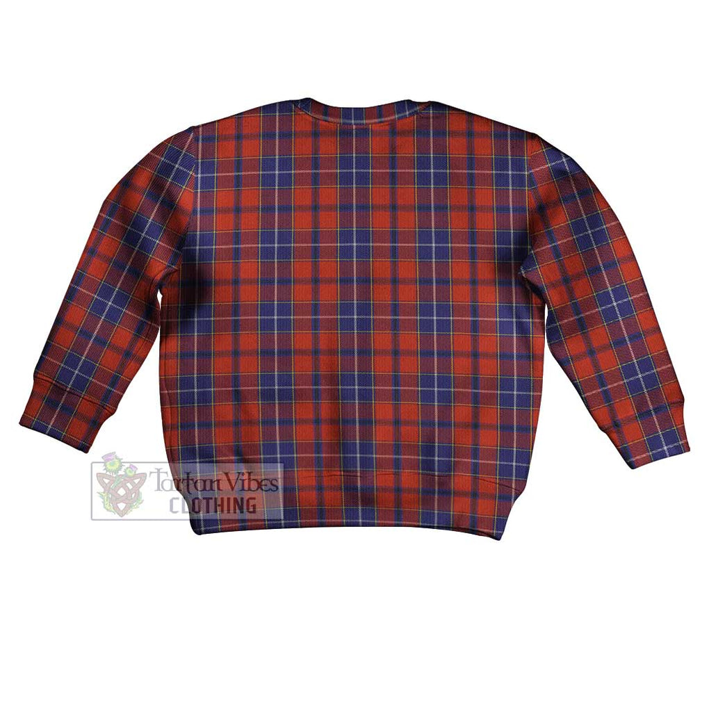 Tartan Vibes Clothing Wishart Tartan Kid Ugly Sweater