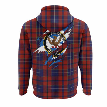 Wishart Clan Crest In Me Tartan Hoodie Scotland Flag Style