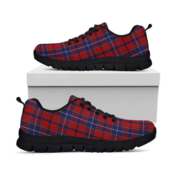 Wishart Tartan Sneakers Kid's Sneakers - Tartan Vibes Clothing