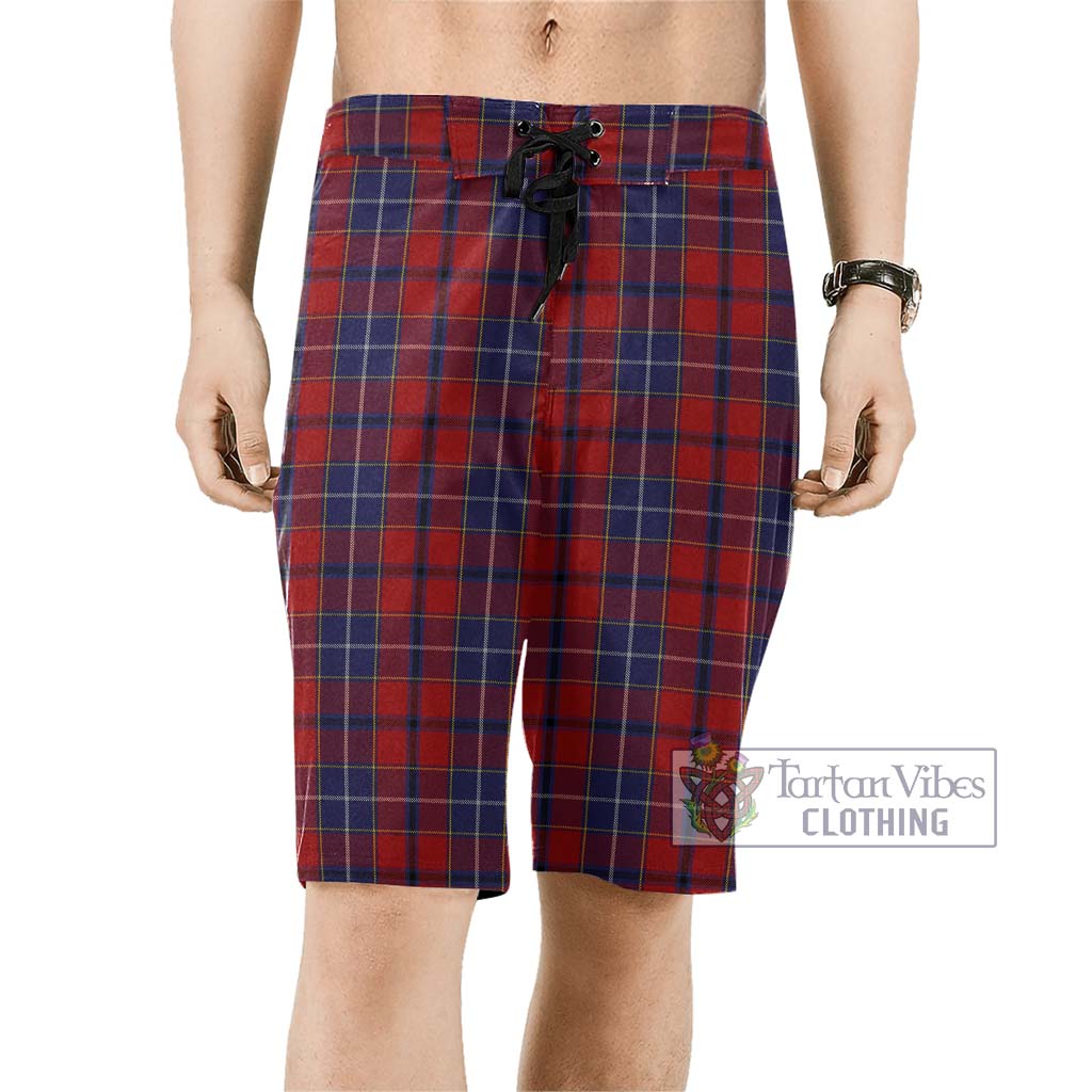 Wishart Tartan Men's Board Shorts Men - Tartan Vibes Clothing