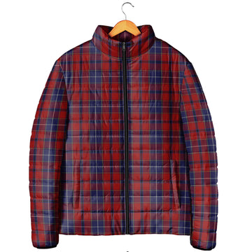 Wishart Tartan Padded Jacket Men's Padded Jacket - Tartan Vibes Clothing
