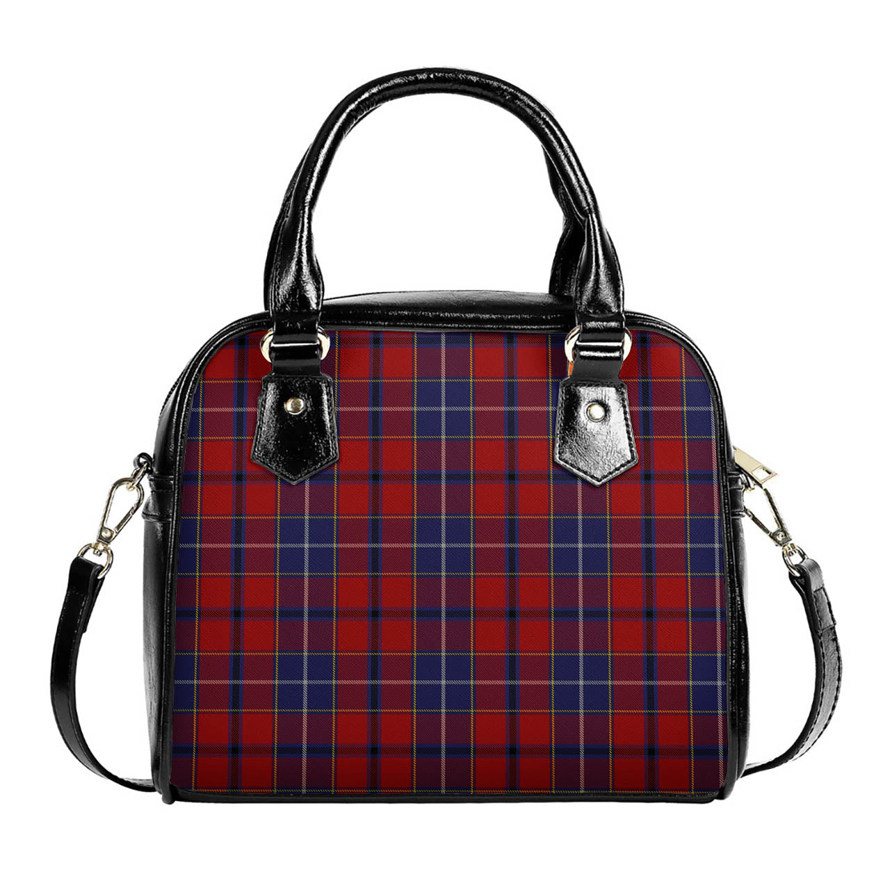 Wishart Tartan Shoulder Handbags One Size 9*21*24 cm (3.54*8.27*9.45 inches) - Tartan Vibes Clothing