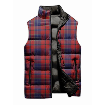 Wishart Tartan Sleeveless Puffer Jacket Unisex M - Tartan Vibes Clothing