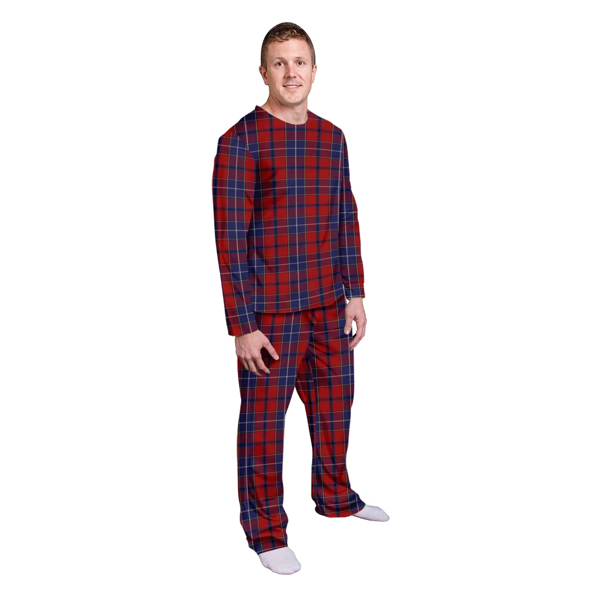 Wishart Tartan Pajamas Family Set - Tartan Vibes Clothing