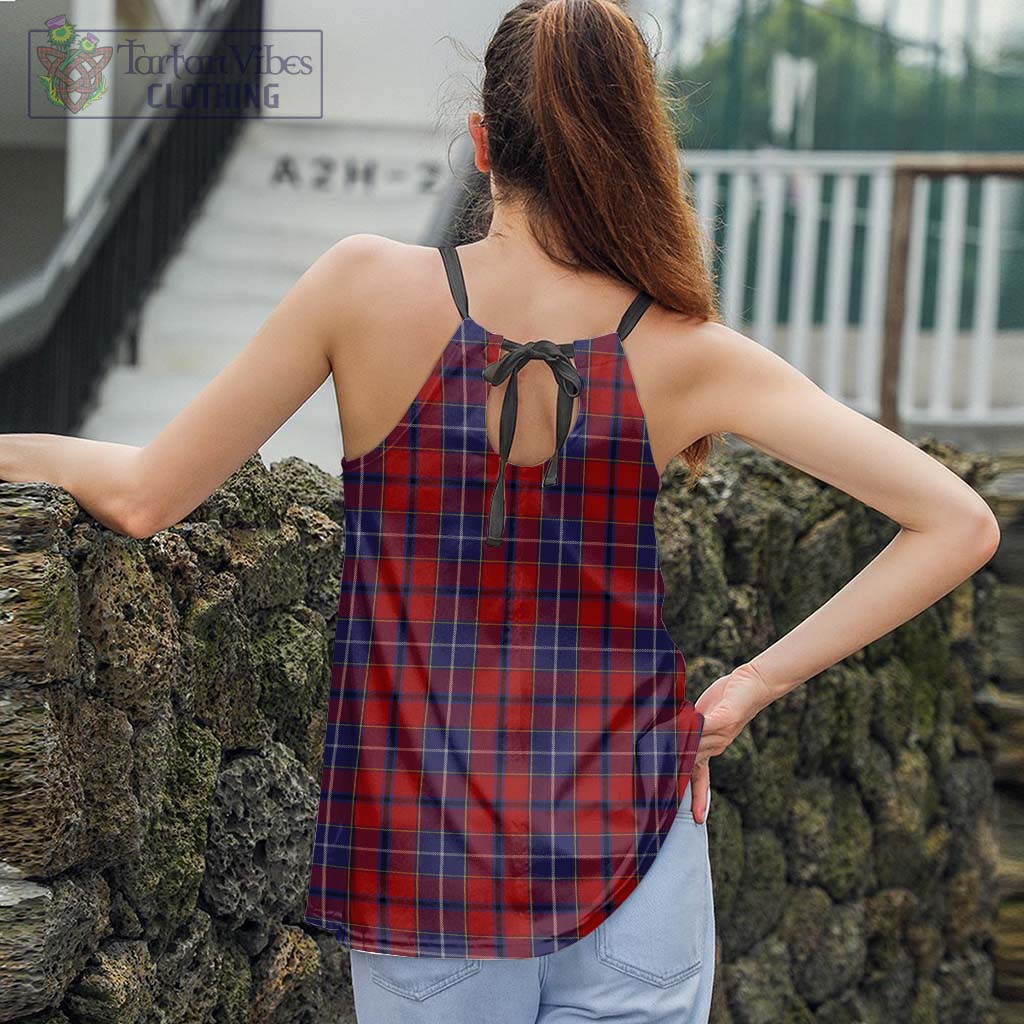 Wishart Tartan Loose Halter Neck Camisole - Tartan Vibes Clothing