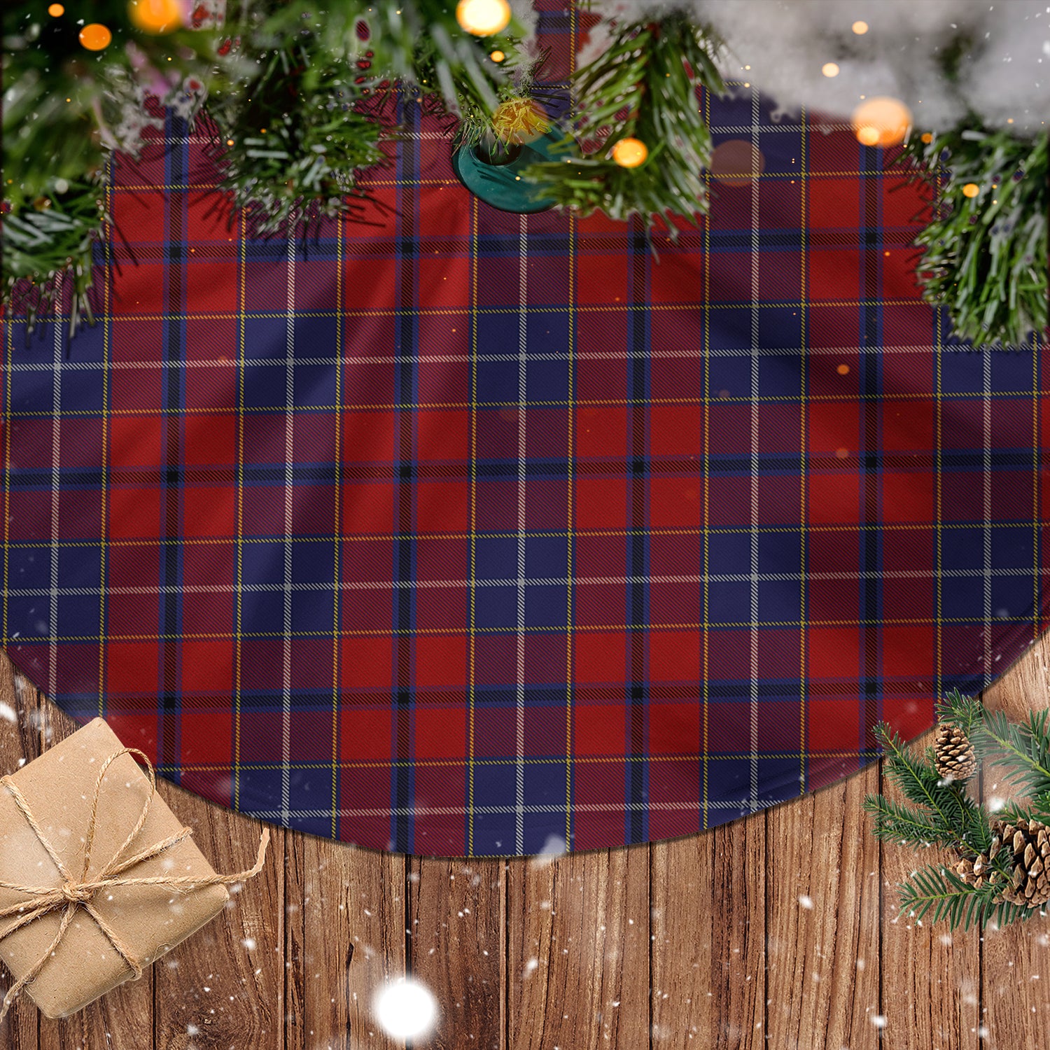 Wishart Tartan Christmas Tree Skirt - Tartan Vibes Clothing