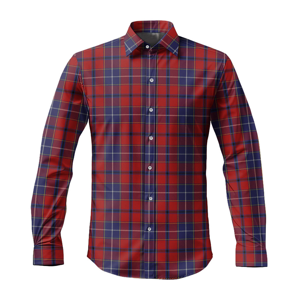 Wishart Tartan Long Sleeve Button Up Shirt Men's Shirt - Tartan Vibes Clothing