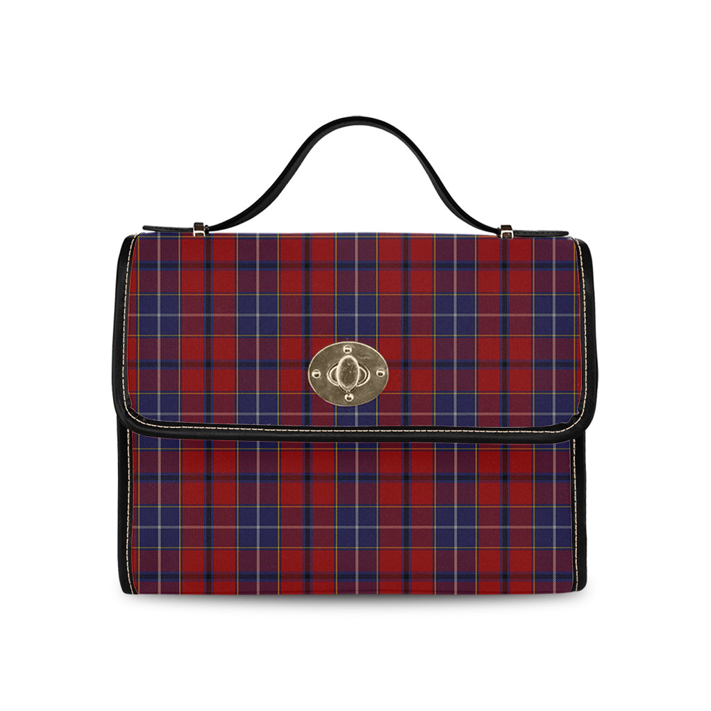 wishart-dress-tartan-leather-strap-waterproof-canvas-bag