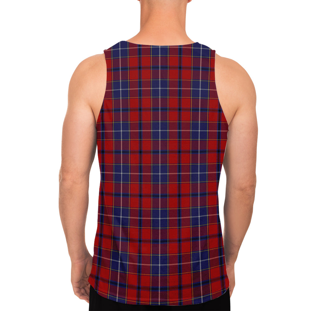 Wishart Tartan Mens Tank Top - Tartan Vibes Clothing