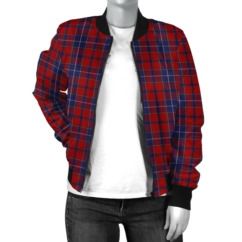 Wishart Tartan Bomber Jacket - Tartan Vibes Clothing