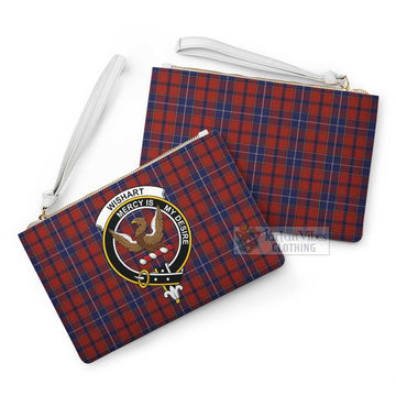 Tartan Vibes Clothing Wishart Family Crest Tartan Clutch Bag