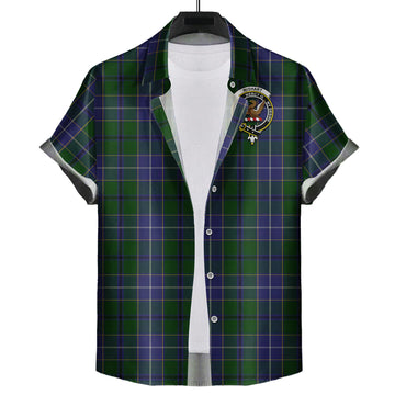 wishart-hunting-tartan-short-sleeve-button-down-shirt-with-family-crest