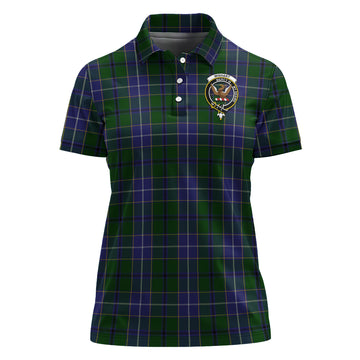 wishart-hunting-tartan-polo-shirt-with-family-crest-for-women