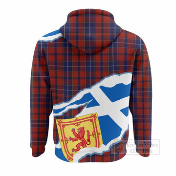 Wishart Scotland Football Tartan Hoodie We'll Be Coming