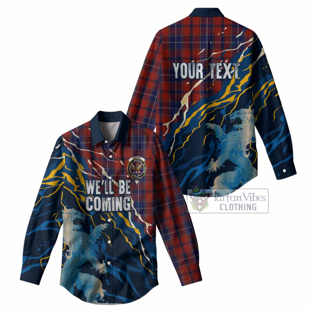 Wishart Scotland Tartan Women Casual Shirt WC2026 Football - We'll Be Coming