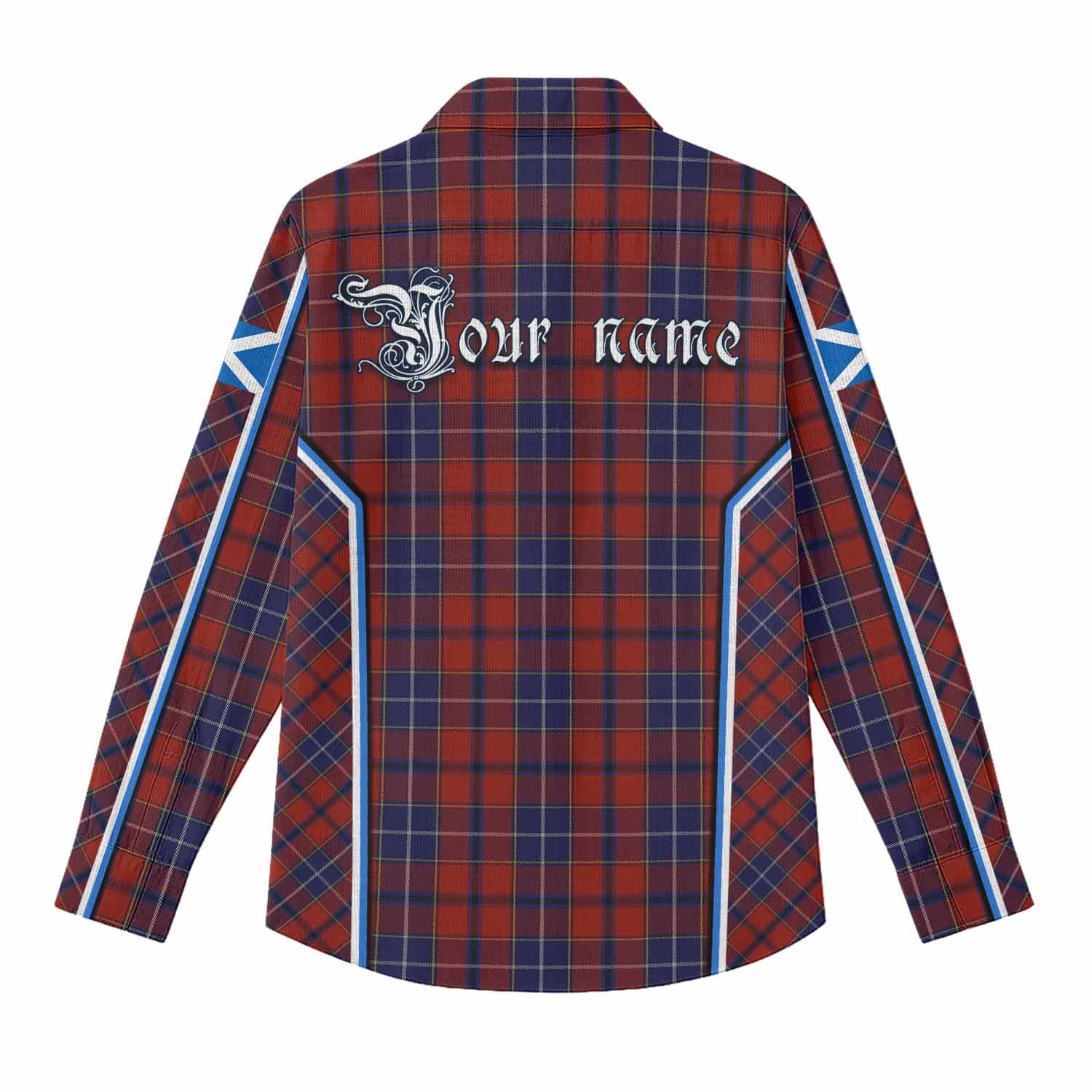 Wishart Tartan Crest Women Casual Shirt Scotland Coat of Arm Flag Style - Tartan Vibes Clothing