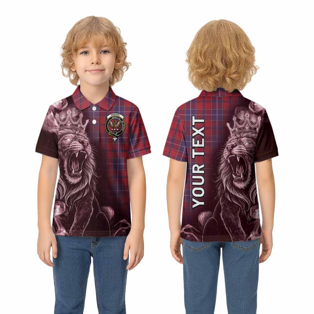 Wishart Tartan Kid Polo Shirt Roaring Lion Heritage