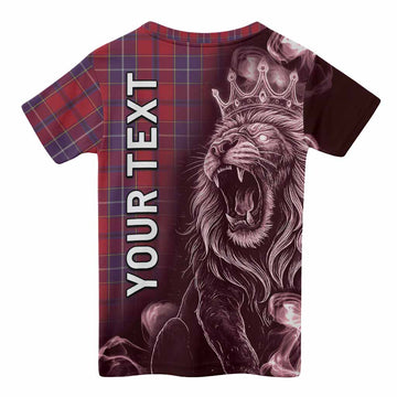 Wishart Tartan Kid T-shirt Roaring Lion Heritage