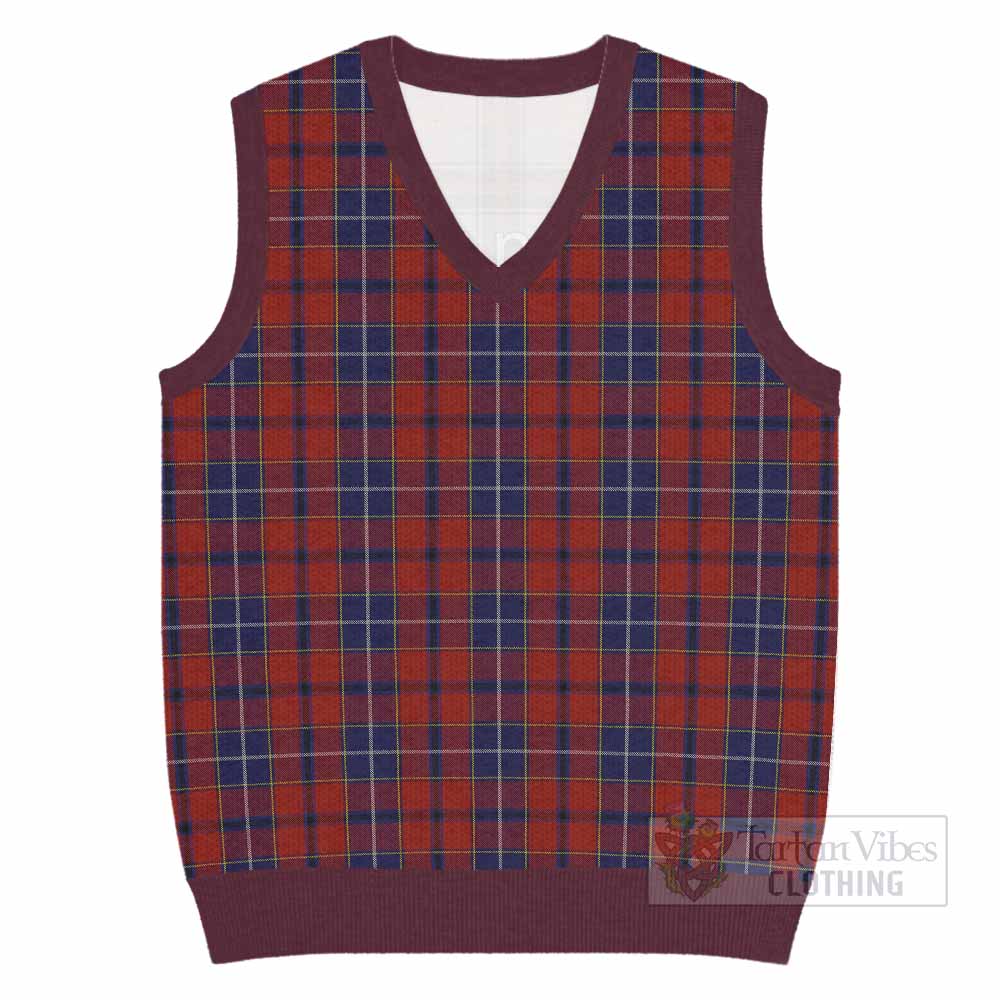 Wishart Tartan Knitted V-Neck Vest - Tartan Vibes Clothing