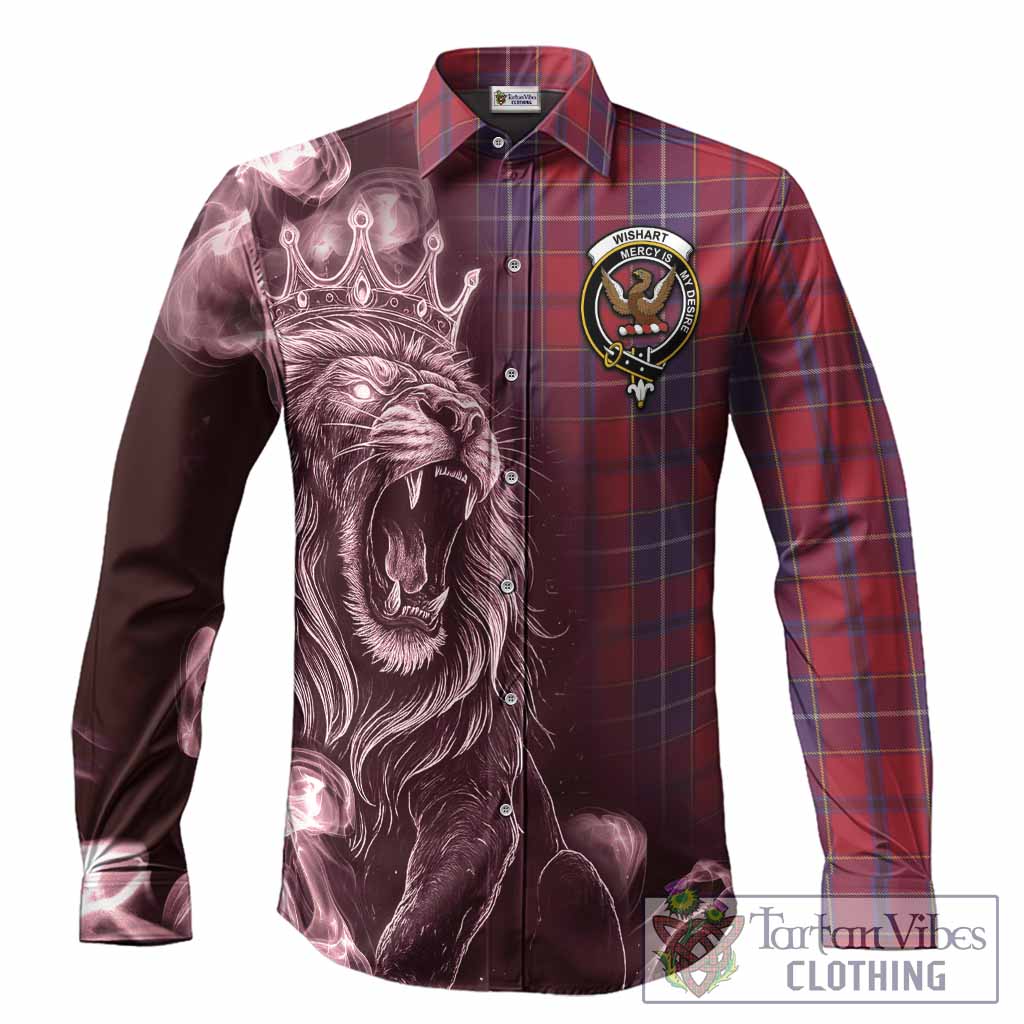 Wishart Tartan Long Sleeve Button Shirts Roaring Lion Heritage