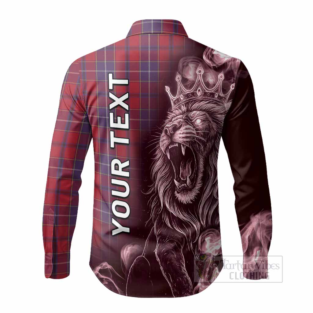 Wishart Tartan Long Sleeve Button Shirts Roaring Lion Heritage
