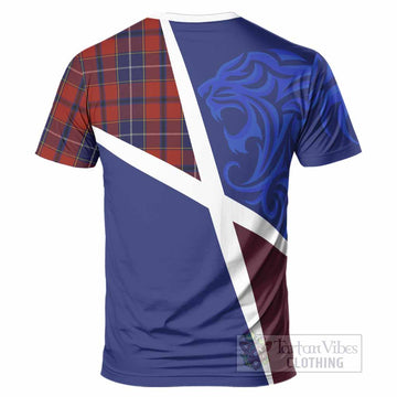 Wishart The Scottish Football Crest T-Shirt Lion-Tartan Army