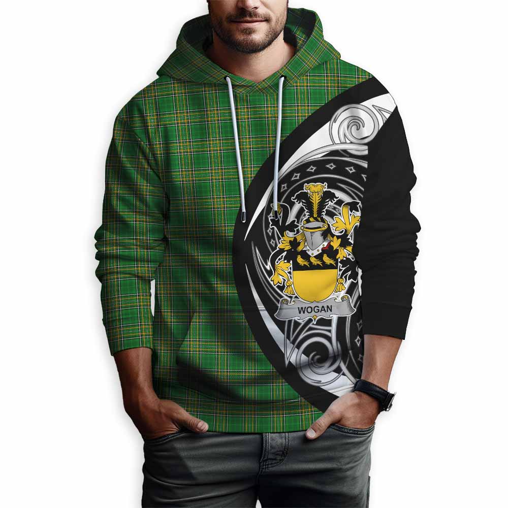 Wogan Irish Clan Hoodie Celtic Circle Style Pullover Hoodie - Tartan Vibes Clothing